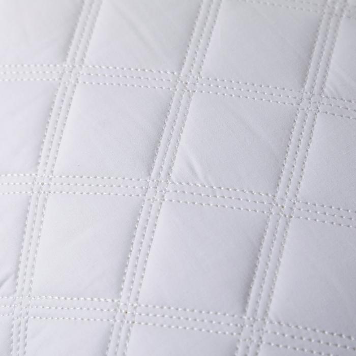 91家纺网 家纺一手货源 找家纺 乳胶绗缝羽丝绒护颈成人全棉枕头芯 颈椎枕芯单只