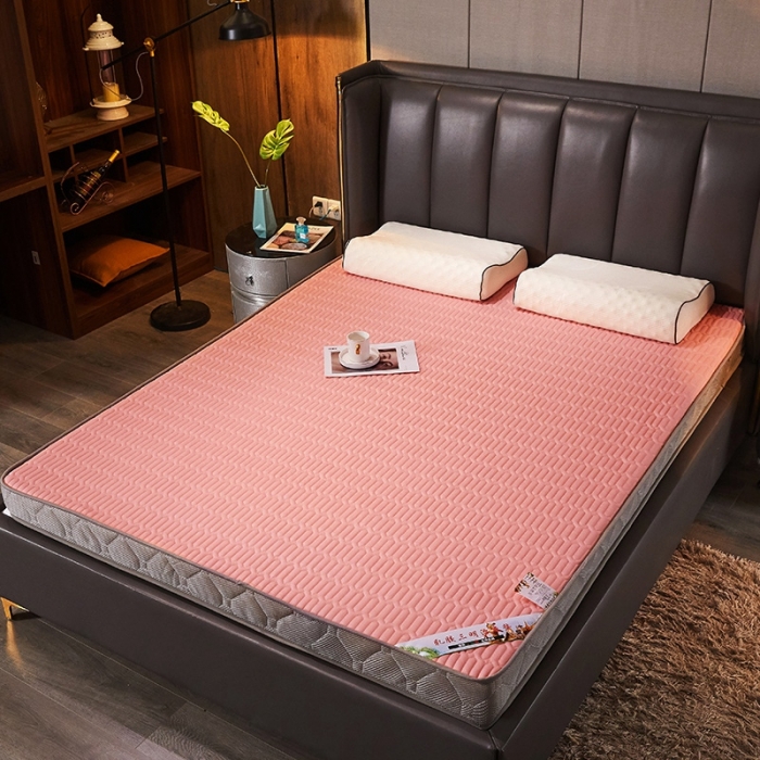 91家纺网 家纺一手货源 找家纺 欣罗兰垫业 2022新款床垫 蜜粉