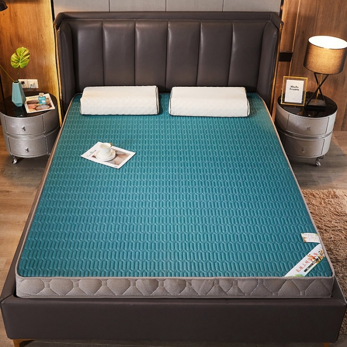 91家纺网 家纺一手货源 找家纺 欣罗兰垫业 2022新款床垫 墨绿