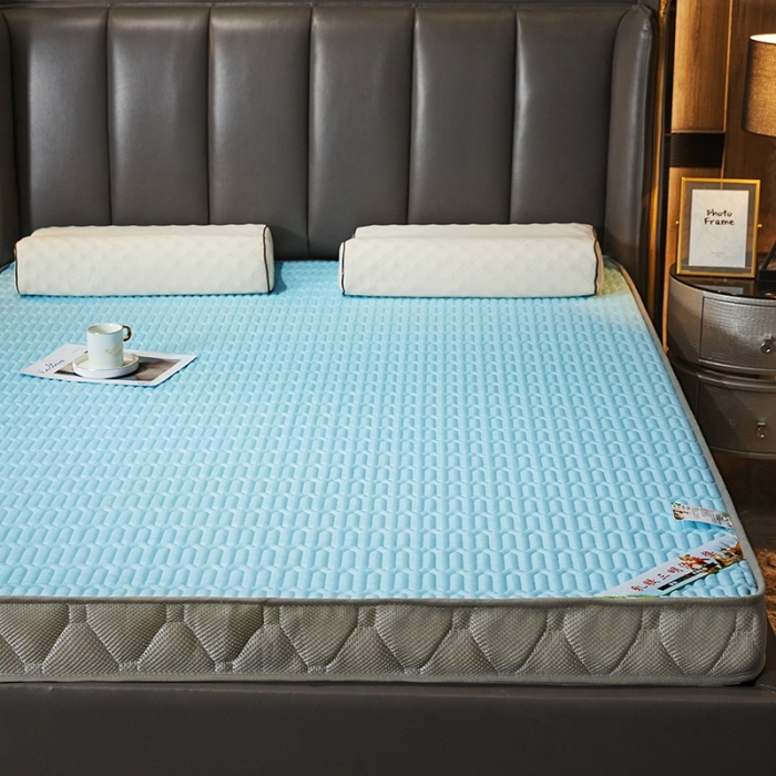 91家纺网 家纺一手货源 找家纺 欣罗兰垫业 2022新款床垫 石青