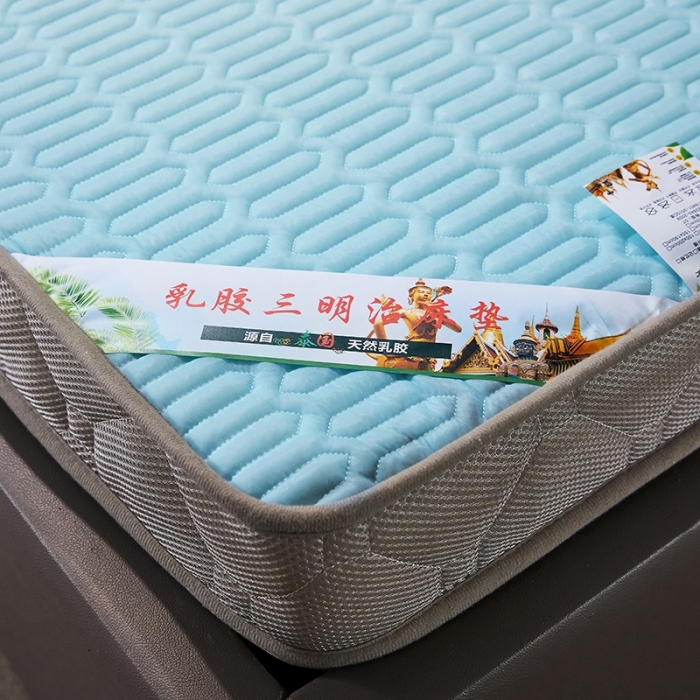 91家纺网 家纺一手货源 找家纺 欣罗兰垫业 2022新款床垫 石青