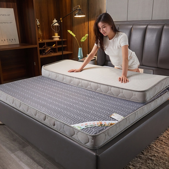 91家纺网 家纺一手货源 找家纺 欣罗兰垫业 2022新款床垫 雅灰