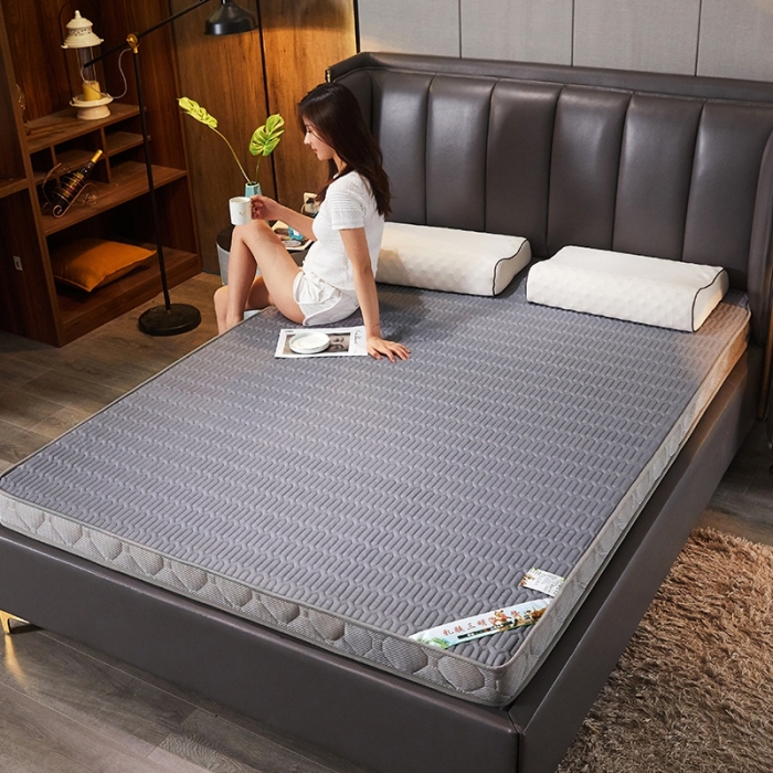 91家纺网 家纺一手货源 找家纺 欣罗兰垫业 2022新款床垫 雅灰