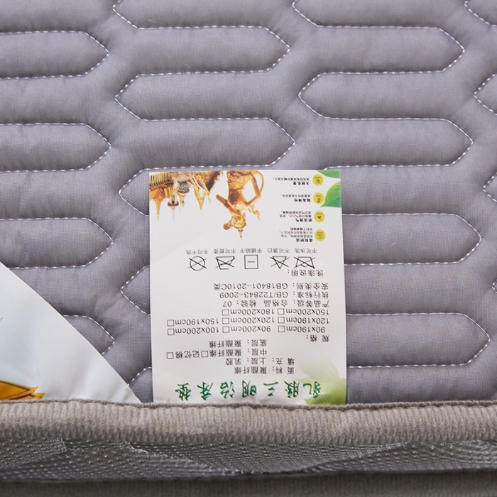 91家纺网 家纺一手货源 找家纺 欣罗兰垫业 2022新款床垫 雅灰