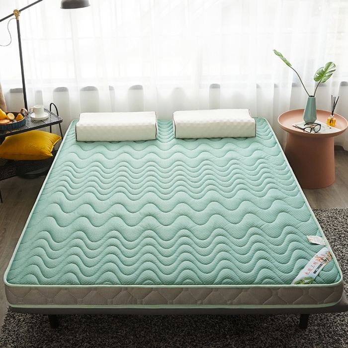 91家纺网 家纺一手货源 找家纺 欣罗兰垫业 2022新款床垫 碧水青