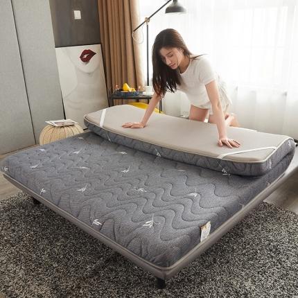 91家纺网 家纺一手货源 找家纺 欣罗兰垫业 2022新款床垫 绅士灰