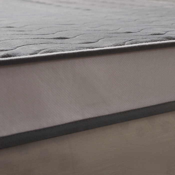 91家纺网 家纺一手货源 找家纺 欣罗兰垫业 2022新款床垫 法莱绒灰色