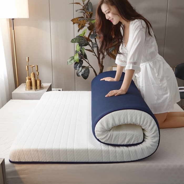 91家纺网 家纺一手货源 找家纺 欣罗兰垫业 2022新款床垫 繁茂白