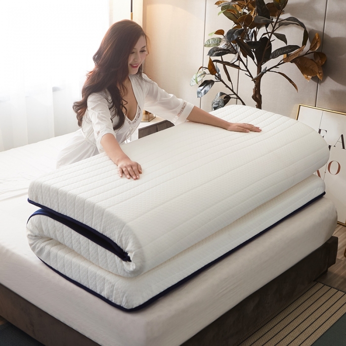 91家纺网 家纺一手货源 找家纺 欣罗兰垫业 2022新款床垫 繁茂白