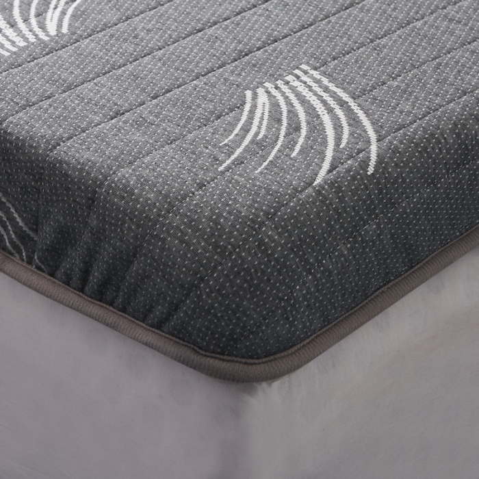 91家纺网 家纺一手货源 找家纺 欣罗兰垫业 2022新款床垫 繁茂灰