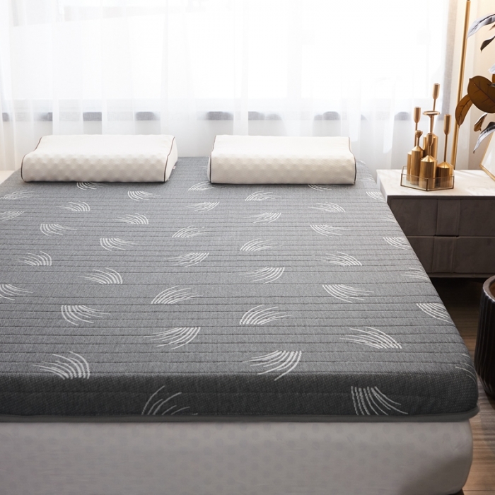 91家纺网 家纺一手货源 找家纺 欣罗兰垫业 2022新款床垫 繁茂灰