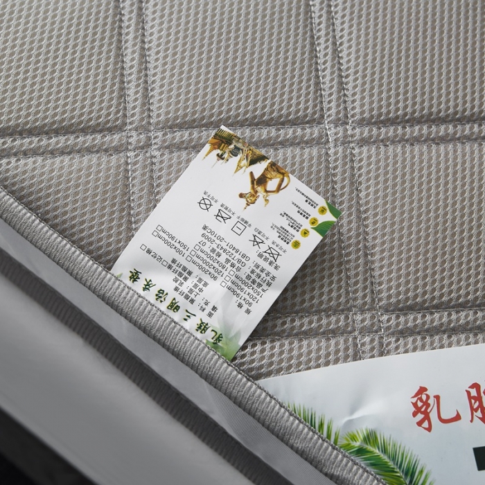 91家纺网 家纺一手货源 找家纺 欣罗兰垫业 2022新款床垫 斜纹灰