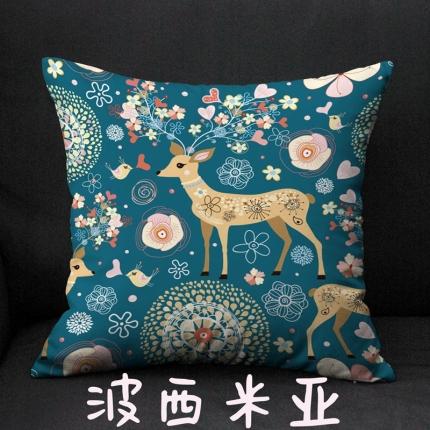 91家纺网 家纺一手货源 找家纺 （总）煌朝2020新款免费定制卡通抱枕靠垫短毛绒绒布赠品抱枕（随机拿货）