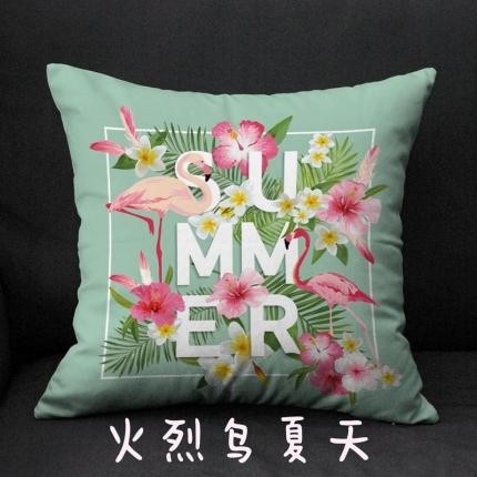 91家纺网 家纺一手货源 找家纺 （总）煌朝2020新款免费定制卡通抱枕靠垫短毛绒绒布赠品抱枕（随机拿货）