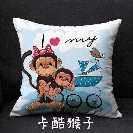 91家纺网 家纺一手货源 找家纺 （总）煌朝2020新款免费定制卡通抱枕靠垫短毛绒绒布赠品抱枕（随机拿货）