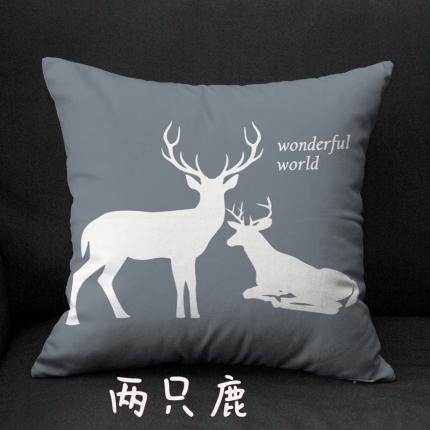 91家纺网 家纺一手货源 找家纺 （总）煌朝2020新款免费定制卡通抱枕靠垫短毛绒绒布赠品抱枕（随机拿货）