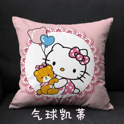 91家纺网 家纺一手货源 找家纺 （总）煌朝2020新款免费定制卡通抱枕靠垫短毛绒绒布赠品抱枕（随机拿货）