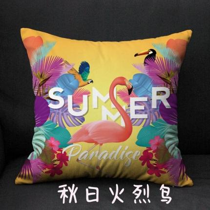 91家纺网 家纺一手货源 找家纺 （总）煌朝2020新款免费定制卡通抱枕靠垫短毛绒绒布赠品抱枕（随机拿货）