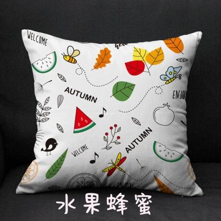 91家纺网 家纺一手货源 找家纺 （总）煌朝2020新款免费定制卡通抱枕靠垫短毛绒绒布赠品抱枕（随机拿货）