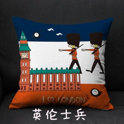 91家纺网 家纺一手货源 找家纺 （总）煌朝2020新款免费定制卡通抱枕靠垫短毛绒绒布赠品抱枕（随机拿货）