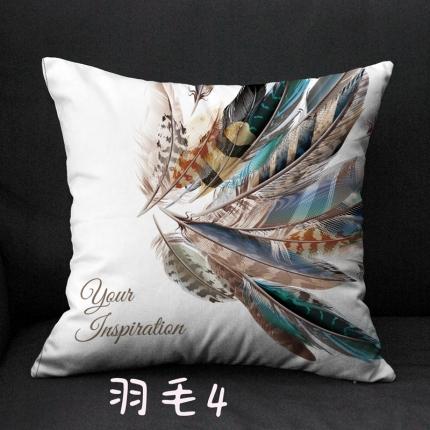 91家纺网 家纺一手货源 找家纺 （总）煌朝2020新款免费定制卡通抱枕靠垫短毛绒绒布赠品抱枕（随机拿货）