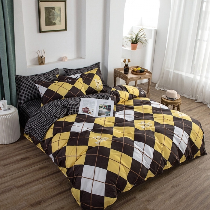 91家纺网 家纺一手货源 找家纺 维娜斯 2020新款单被套 窗阁楼花