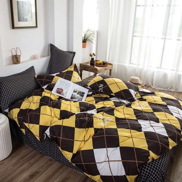 91家纺网 家纺一手货源 找家纺 维娜斯 2020新款单被套 窗阁楼花