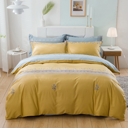 91家纺网 家纺一手货源 找家纺 星期三家纺 13372全棉优质新疆棉四件套（加老板微信有会员价）