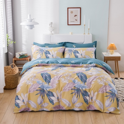 91家纺网 家纺一手货源 找家纺 星期三家纺 全棉13372优质新疆棉四件套（加老板微信有会员价）