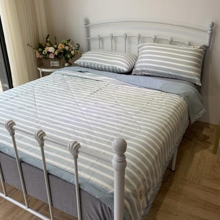 91家纺网 家纺一手货源 找家纺 (总）久典家居 2020新款色织水洗棉夏被