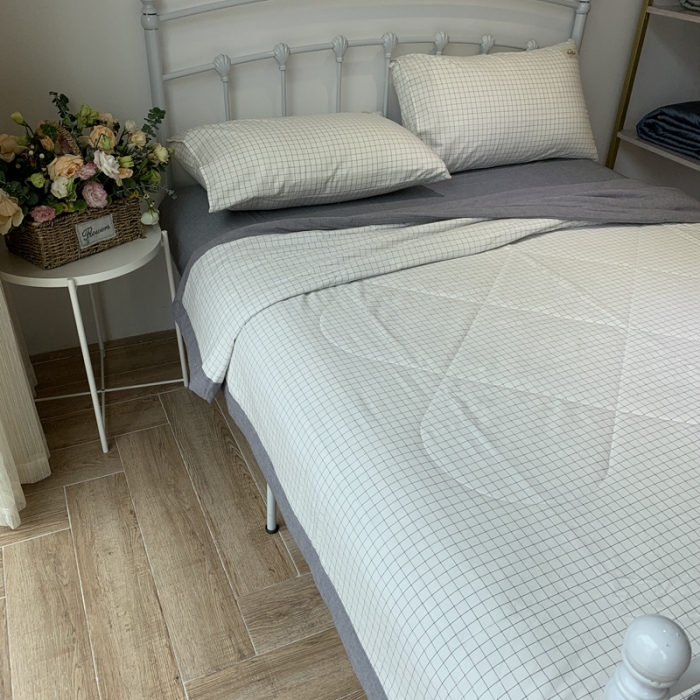 91家纺网 家纺一手货源 找家纺 (总）久典家居 2020新款色织水洗棉夏被