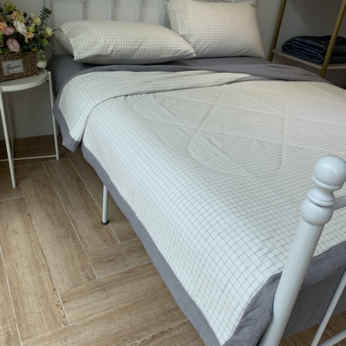 91家纺网 家纺一手货源 找家纺 (总）久典家居 2020新款色织水洗棉夏被