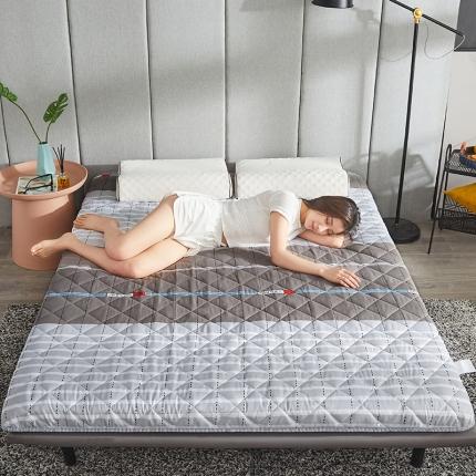 91家纺网 家纺一手货源 找家纺 （总）欣罗兰 2022新款纯色单边磨毛床垫