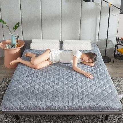 91家纺网 家纺一手货源 找家纺 （总）欣罗兰 2022新款纯色单边磨毛床垫