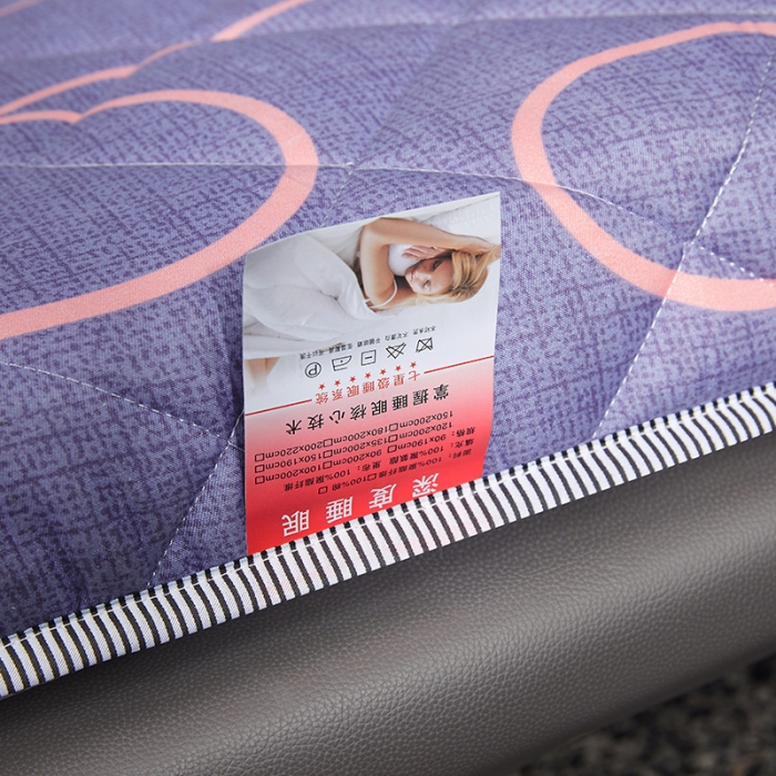 91家纺网 家纺一手货源 找家纺 欣罗兰 2022新款纯色单边磨毛床垫 和弦