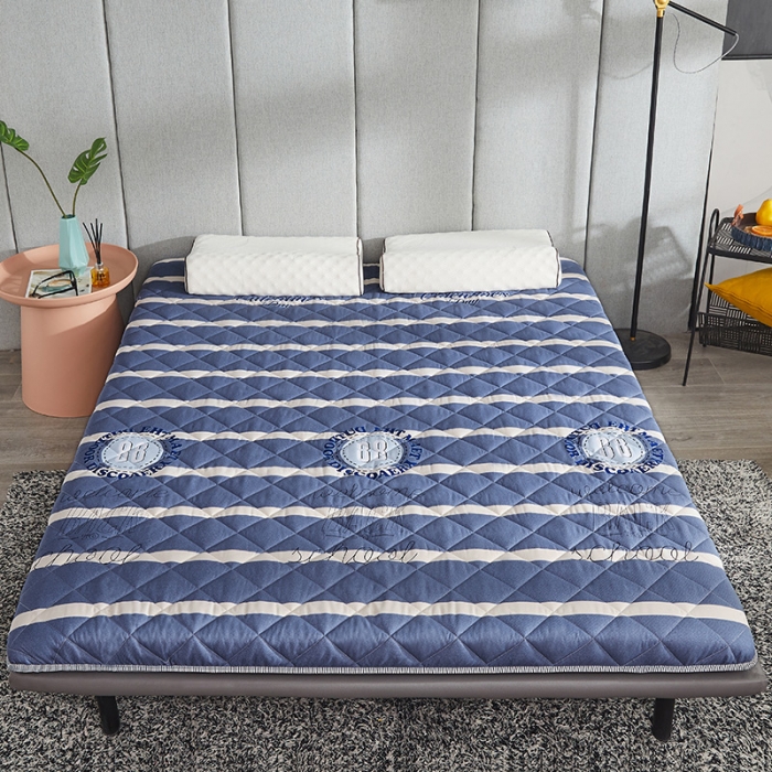 91家纺网 家纺一手货源 找家纺 欣罗兰 2022新款纯色单边磨毛床垫 拾光