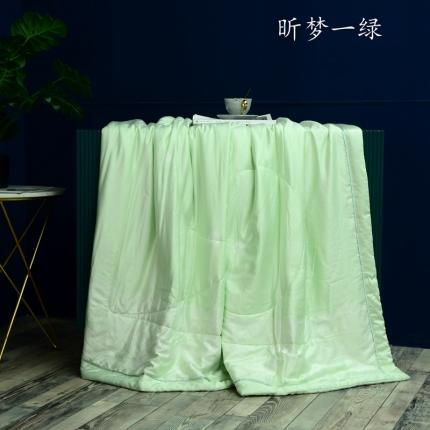 马可米 2023新款40天丝夏被 昕梦一绿