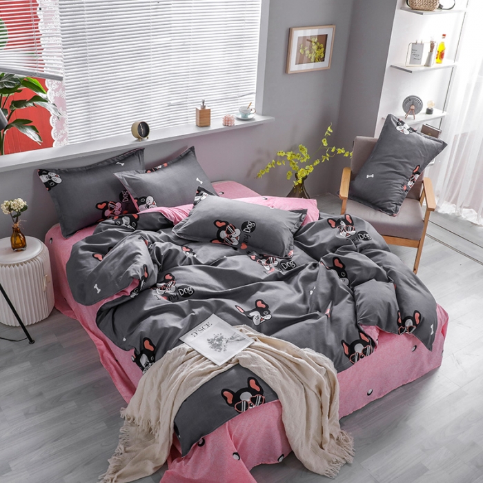 91家纺网 家纺一手货源 找家纺 （总） 米粒 2021新款芦荟棉套件