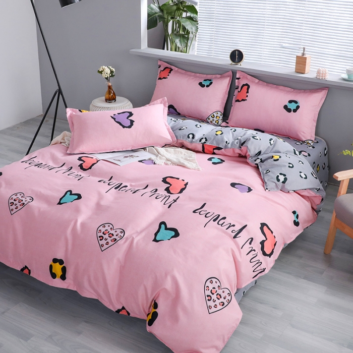 91家纺网 家纺一手货源 找家纺 米粒 2021新款芦荟棉套件 菲妮尔