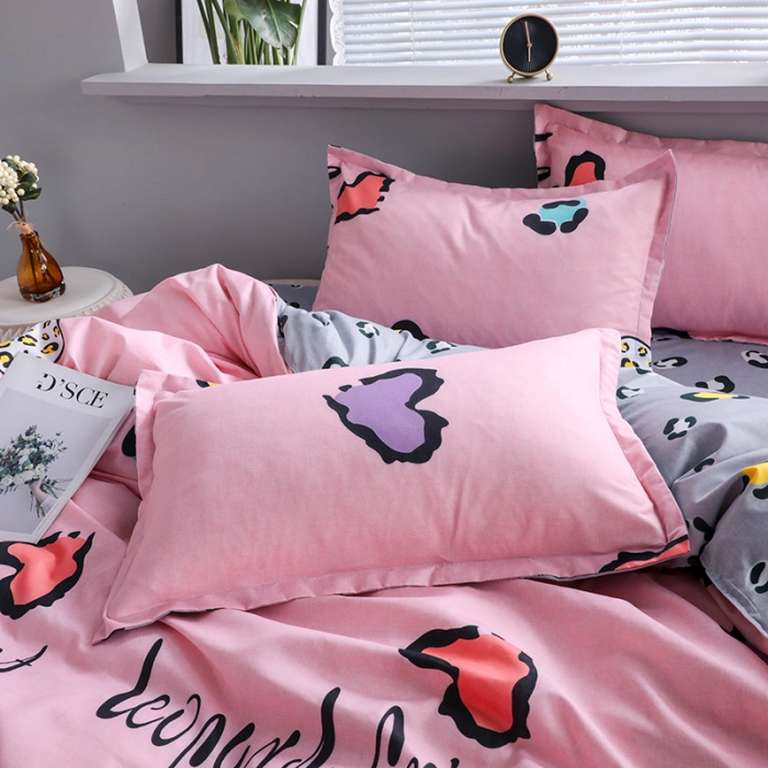 91家纺网 家纺一手货源 找家纺 米粒 2021新款芦荟棉套件 菲妮尔