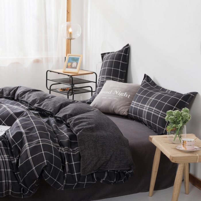 91家纺网 家纺一手货源 找家纺 米粒 芦荟棉四件套 梦格