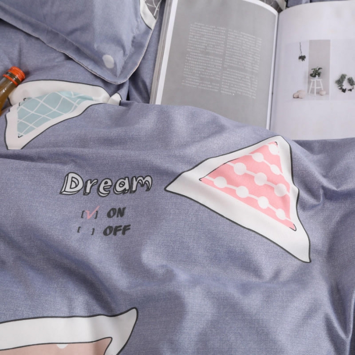 91家纺网 家纺一手货源 找家纺 米粒 芦荟棉四件套 七彩魔方