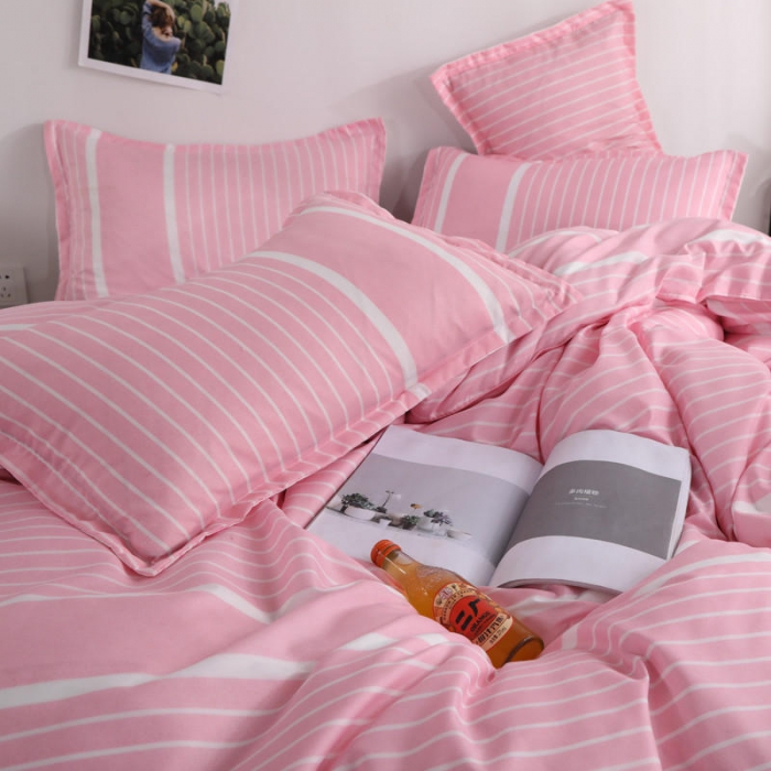 91家纺网 家纺一手货源 找家纺 米粒 芦荟棉四件套 茹初