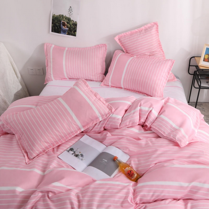 91家纺网 家纺一手货源 找家纺 米粒 芦荟棉四件套 茹初