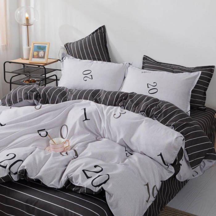 91家纺网 家纺一手货源 找家纺 米粒 芦荟棉四件套 数字宝贝