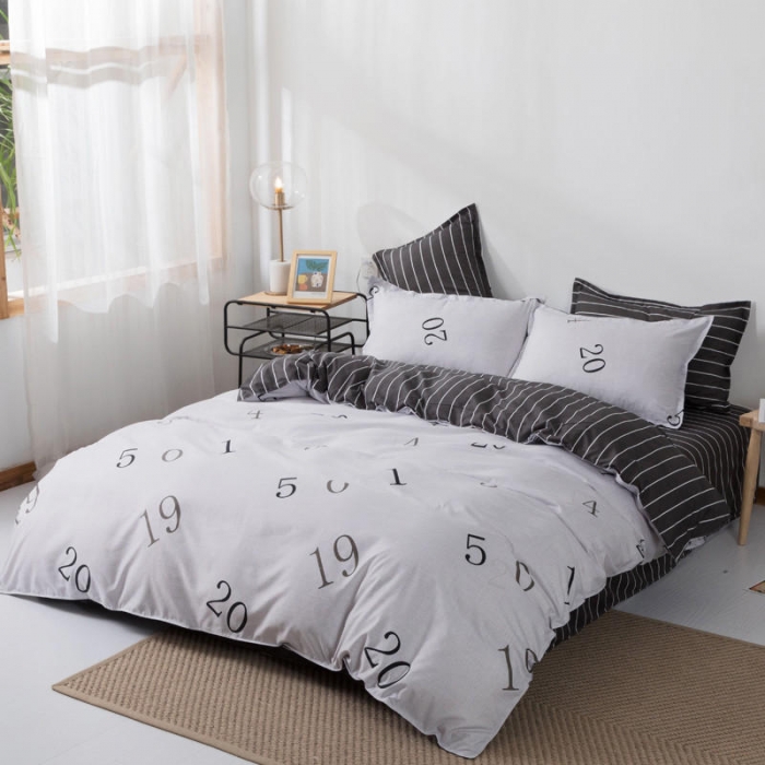 91家纺网 家纺一手货源 找家纺 米粒 芦荟棉四件套 数字宝贝