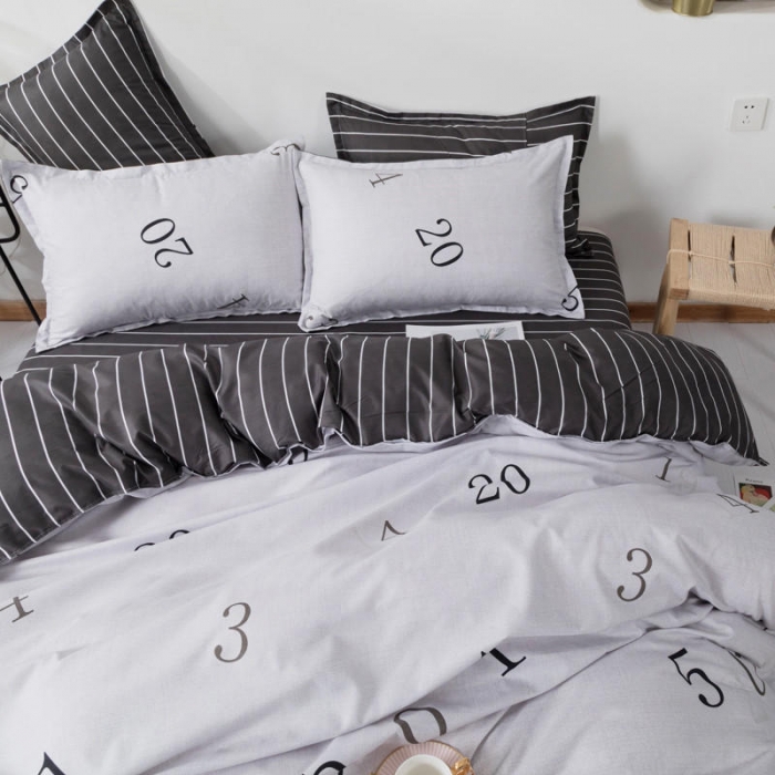 91家纺网 家纺一手货源 找家纺 米粒 芦荟棉四件套 数字宝贝