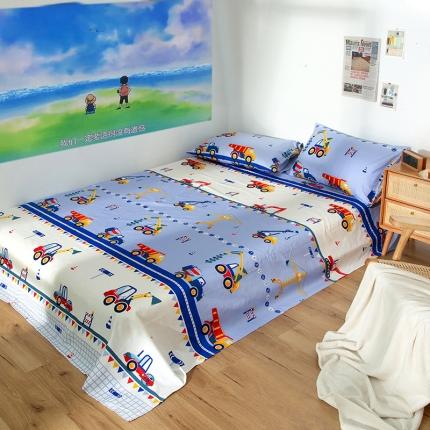 91家纺网 家纺一手货源 找家纺 （总）感遇 2020新款ins全棉简约北欧风单床单