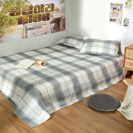 91家纺网 家纺一手货源 找家纺 感遇 2020新款ins全棉简约北欧风单床单工程车