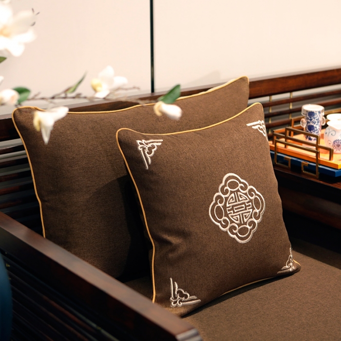 91家纺网 家纺一手货源 找家纺 美优兰 2020新中式沙发垫 沙发垫没有现货 平织咖